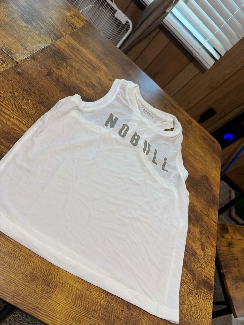 Women's White Fitted Tank Top